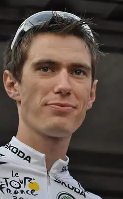 Pierre Rolland beim Critérium de Marcolès 2011