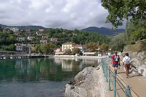 Promenade kurz vor Lovran