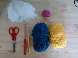 Beispiel für benötigtes Material