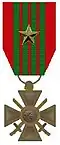 Croix de guerre 1939–1945 mit einem silbernen Stern