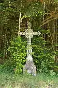 Croix des Plaines, Wegkreuz nördlich von La Guillermie