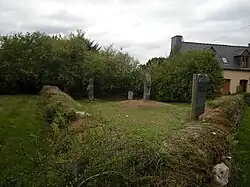 Grabkreuz in Lancerf