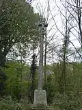 Kreuz beim Château de la Motte Basse