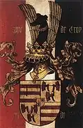 Wappen des Philippe I. de Croÿ, um 1460