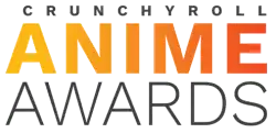 Logo der Crunchyroll Anime Awards, mit orangefarbenem und schwarzem Schriftzug. Es besteht aus dem Schriftzug „CRUNCHYROLL ANIME AWARDS“ in Großbuchstaben. Der Begriff „CRUNCHYROLL“ ist in einer kleineren Schriftgröße dargestellt und befindet sich über dem Wort „ANIME“, das in einer größeren und fettgedruckten Schrift erscheint. „ANIME“ hat einen Farbverlauf, der von Orange zu Gelb übergeht, wodurch es besonders hervorsticht. Unterhalb von „ANIME“ steht „AWARDS“ in einer etwas kleineren Schrift. Das gesamte Design wirkt modern und klar, wobei der Fokus auf dem Wort „ANIME“ liegt, um das Thema der Preisverleihung zu unterstreichen.