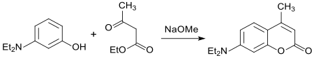 Cumarine aus 3-Diethylaminophenol