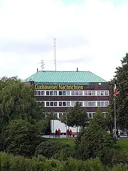 Die Cuxhavener Nachrichten am Kaemmererplatz