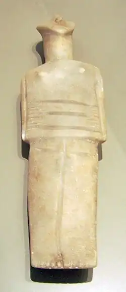 Nachkanonisches Idol gefunden auf Seriphos, Altes Museum: Antikensammlung Berlin