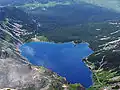 Czarny Staw Gąsienicowy in der Hohen Tatra (Małopolska)