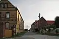 Dorfstraße in Döllschütz