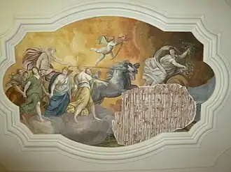 Deckengemälde im Schloss