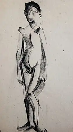 Männlicher Akt (1919)