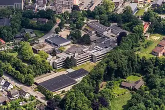 Clemens-Brentano-Gymnasium (Luftbild, 2014)