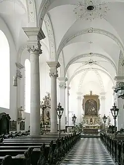 Innenraum nach Osten