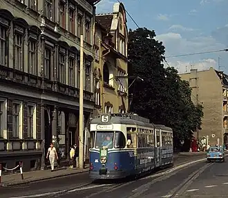 Kasseler Wagen 1999 im Einsatz in Gorzów