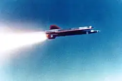 Beschleunigungs­phase mit Booster