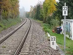 Hektometerstein Überlingen – Nußdorf (Baden-Württemberg)