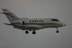 Hawker 800 der Elbe Air