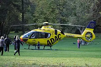 Airbus Helicopters H135 (hier als Christoph 31 in Berlin)