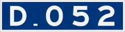 D 052 (Türkei)