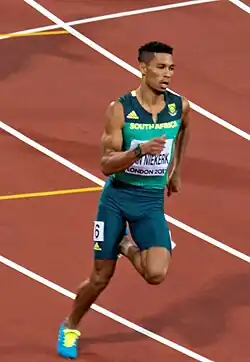 Weltmeister Wayde&nbsp;van&nbsp;Niekerk