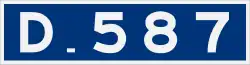 D 587 (Türkei)