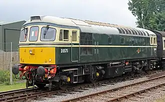 Museumslok D6575 nahezu im Originalzustand (Juni 2015)