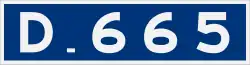 D 665 (Türkei)