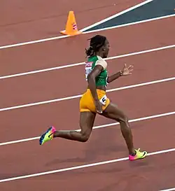 Marie-Josée Ta Lou Rang drei in 22,56&nbsp;s