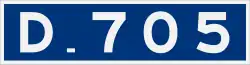 D 705 (Türkei)