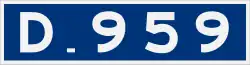 D 959 (Türkei)