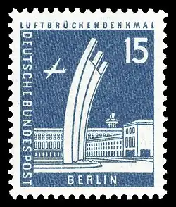 Briefmarke (1956) der Serie Berliner Stadtbilder
