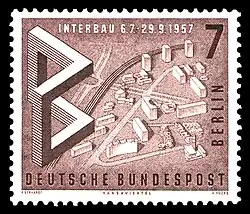 Blick auf das Hansaviertel