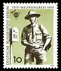 Australischer Zusteller des PMG auf einer Berliner Briefmarke von 1969