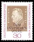 Briefmarken-Jahrgang 1971 der Deutschen Bundespost