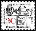 Briefmarke der Deutschen Bundespost (1965) zum 150.&nbsp;Todestag