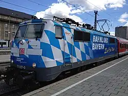 111 017, Variante „Bahnland Bayern“
