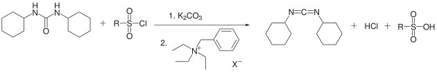 Synthese von Dicyclohexylcarbodiimid
