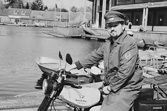 Simson S51 im Dienst der Deutschen Post, 1981