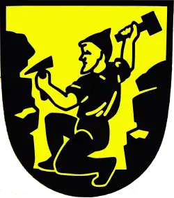 Berggießhübel, Erzgebirge/ Elbsandsteingebirge: Magneteisenerz in kompakten Gesteinen