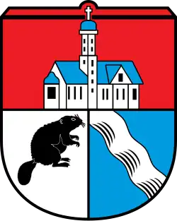Wappen des Marktes Biberbach