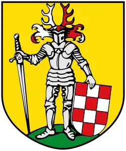 Das Wappen der Stadt Bleicherode