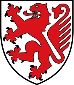 Heraldisch korrekte Version des amtl. Wappens (Rabbows&nbsp;Braunschweig. Wappenbuch 2003)[6]