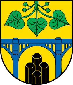 Nistertal-Viadukt im Wappen von Dreisbach (Westerwald)&nbsp;DE