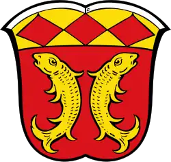 voneinander abgewendet und aufrecht (Fischen im Allgäu)
