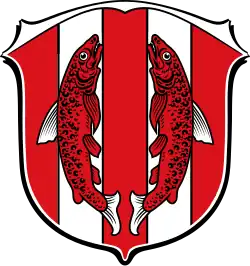 Forellen auch im Wappen von Gedern