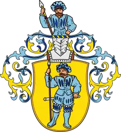 Großes Wappen der Stadt Grebenau