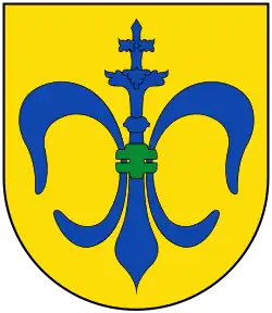 Kreuzblume als Lilie Wappen von Klausen (Eifel)