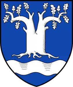 Dicke Eiche im Wappen von Niedereimer, Nordrhein-Westfalen