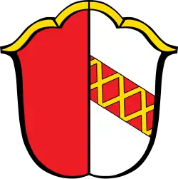 Wappen der Gemeinde Ruderatshofen im Landkreis Ostallgäu